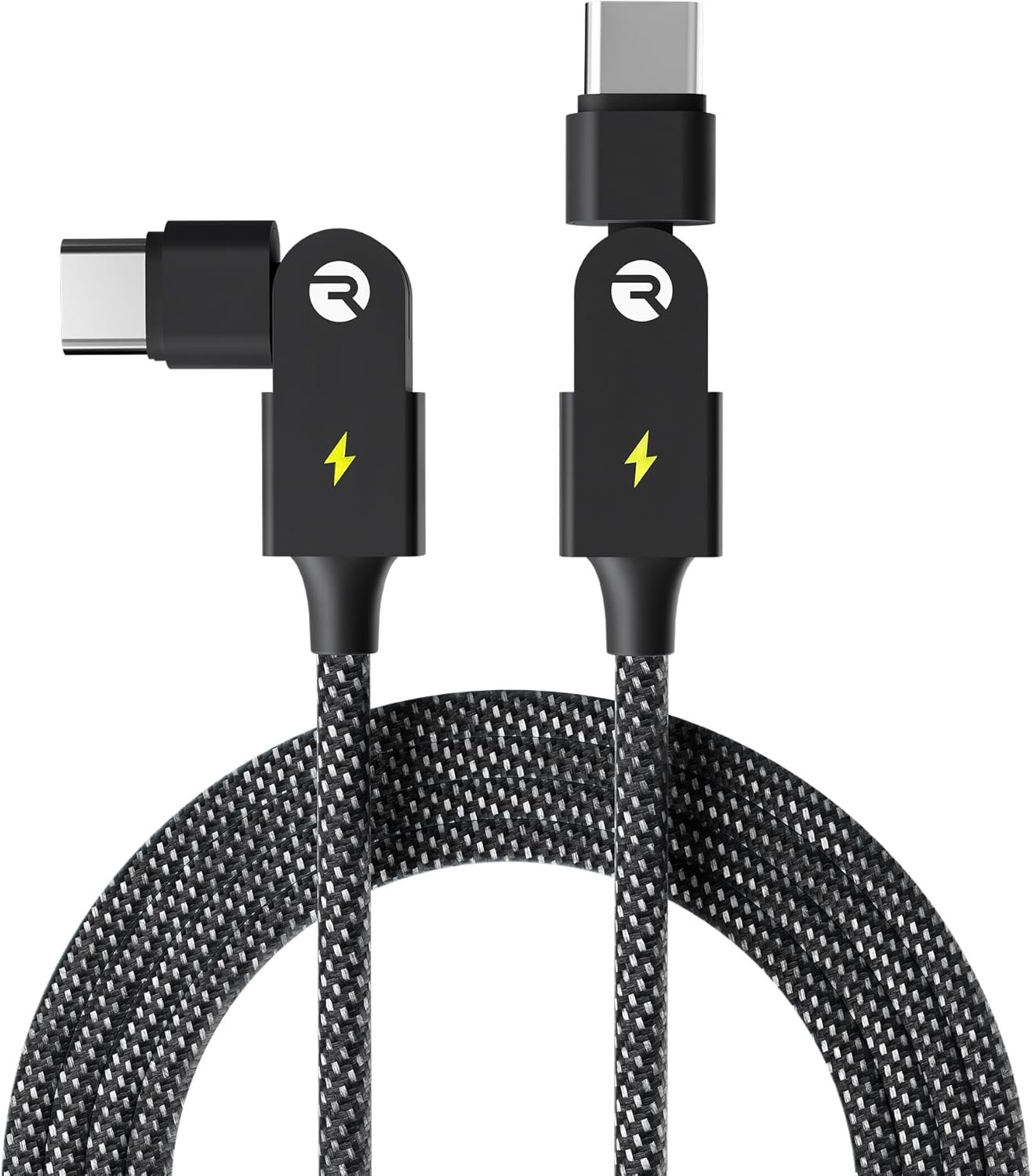 Tangle-Free, Stress-Free Use – Innovative spinning design helps reduce twisting and knotting, keeping your setup neat whether you’re charging at a desk, on the couch, or in the car.