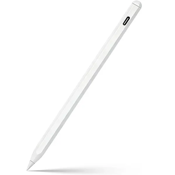 Apple Pencil for iPad 10th/9th Gen, iPad Air 4th/5th/M2/M3, iPad Pro 11/12.9/13 M4, Palm Rejection Stylus Pen with Magnetic Wireless Charging
