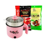 Pot + Sweet Potato Noodles + Tomato Hot Pot Base