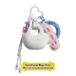 White Earphones Bag